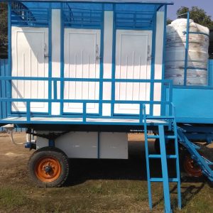 Mobile toilet van