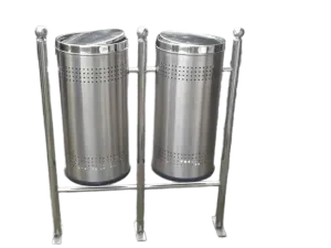 Ss swing dustbin 40 litter