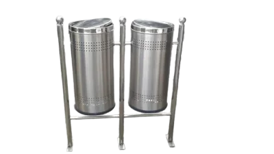 Ss swing dustbin 40 litter